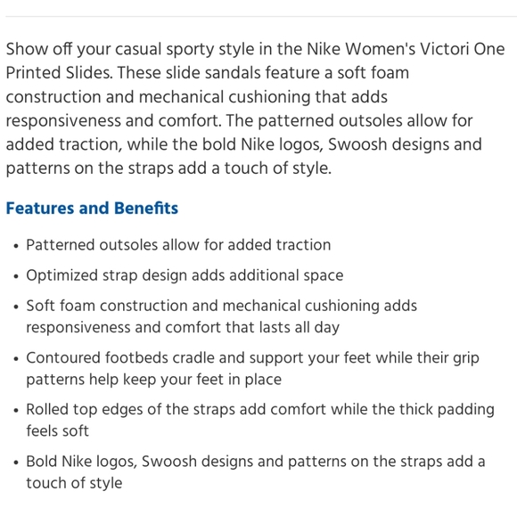 NWT Women's Nike Victori One Slide Print - Picture 9 of 11